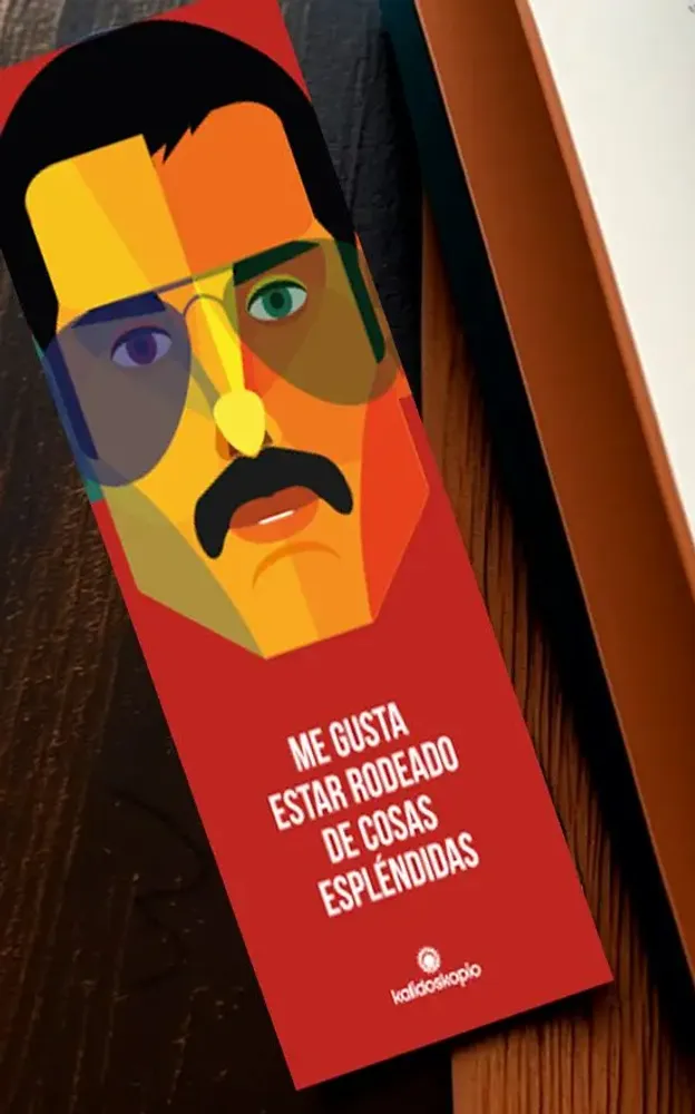 Gifts - Geo Fredy Bookmark with English phrase - KALIDOSKOPIO
