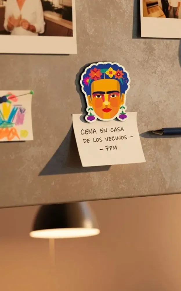 Gifts - Geo Flower Magnet - KALIDOSKOPIO