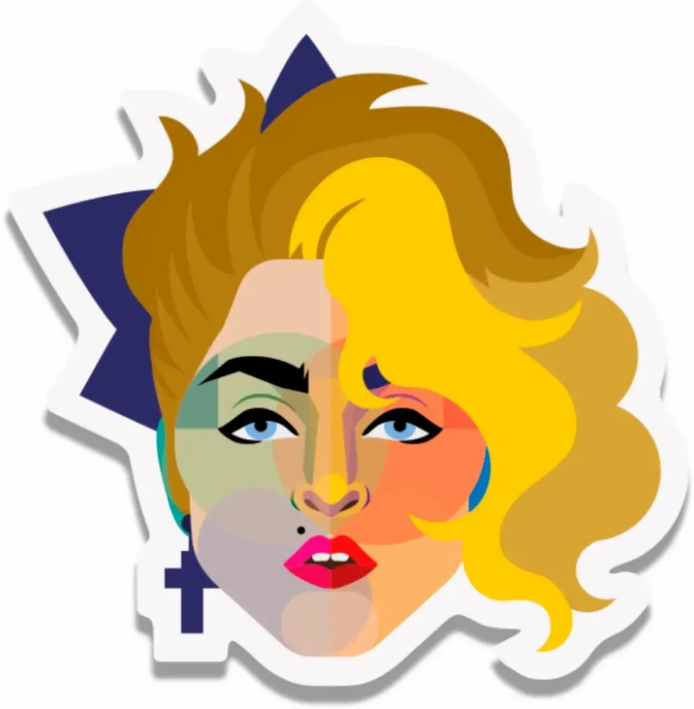 Gifts - Geo Madonna Magnet - KALIDOSKOPIO