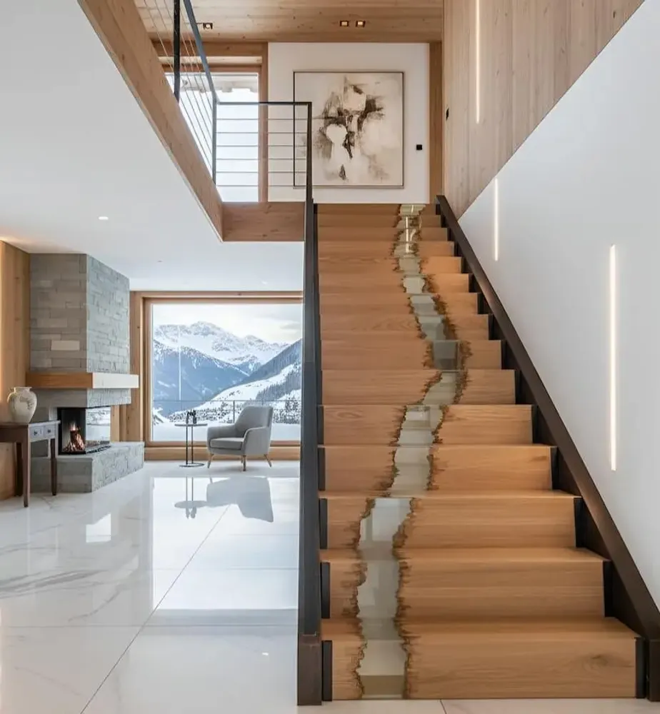 Staircases - ESCHAPPÉE stair tread - SÈVE COLLECTION - MEUBLES THOURET