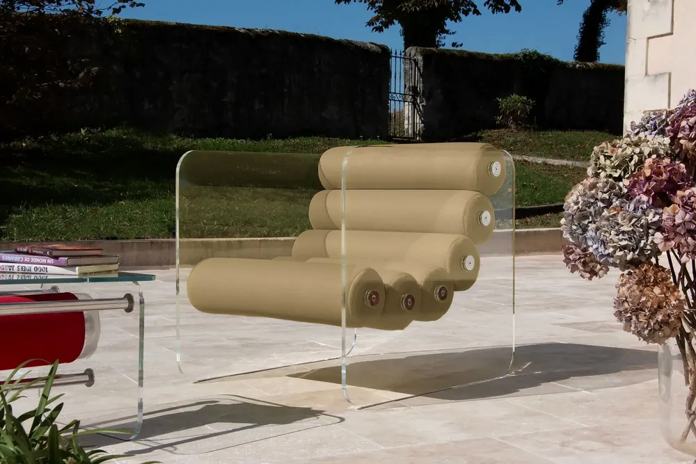 Fauteuils de jardin - Fauteuil MW02 parois en PMMA coulé - Marchés résidentiels et HORECA - KUUMO DESIGN