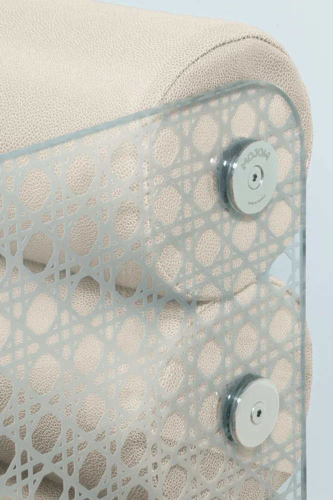 Canapés - CANAPE MW01 "Cannage" parois en verre trempé  signées et numérotées - KUUMO DESIGN