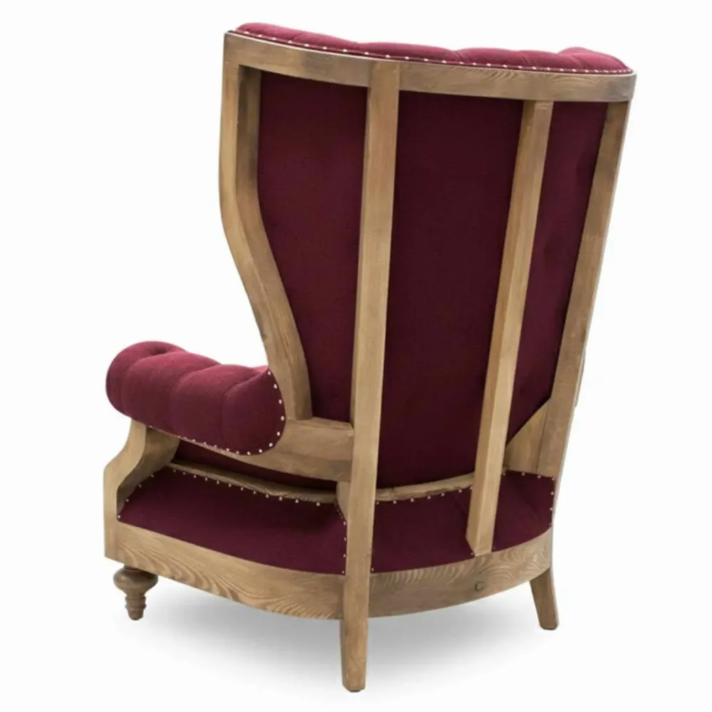 Sièges pour collectivités - Sir Arthur Essence Bordeaux | Fauteuil - CREARTE COLLECTIONS