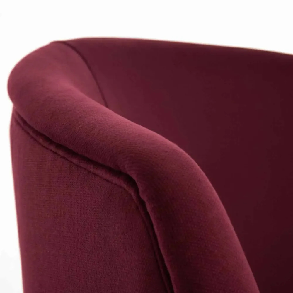 Chairs for hospitalities & contracts - Girona Chair Bordeaux | Chair - CREARTE COLLECTIONS