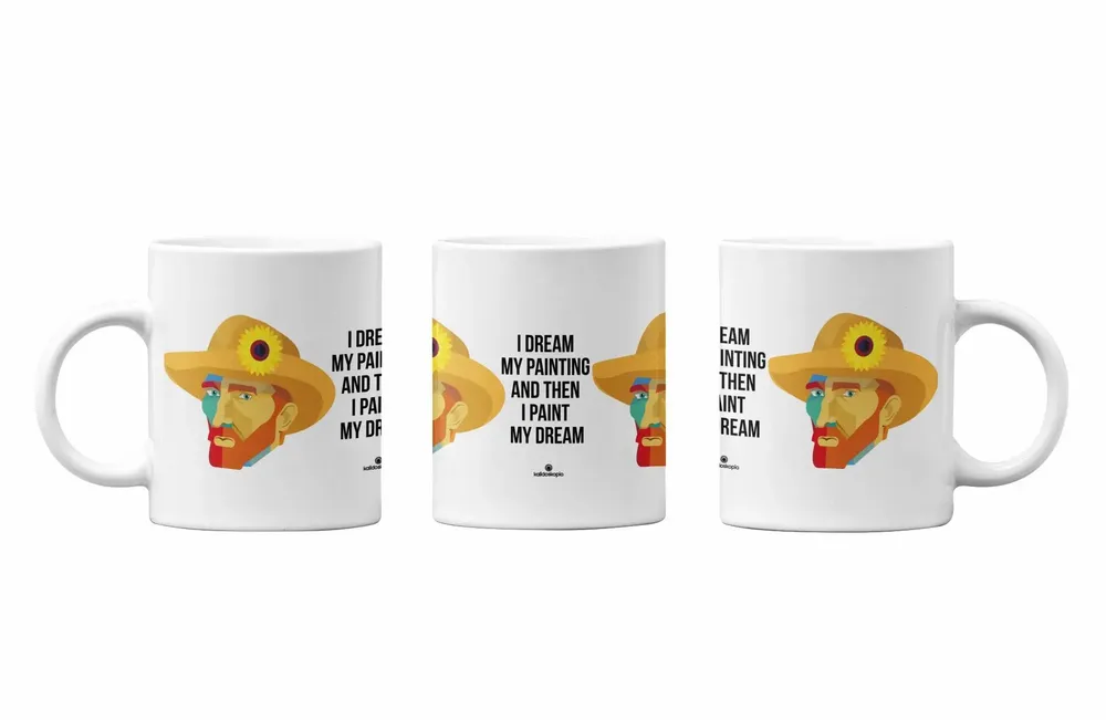 Tasses et mugs - Mug Geo Van Gogh en anglais - KALIDOSKOPIO