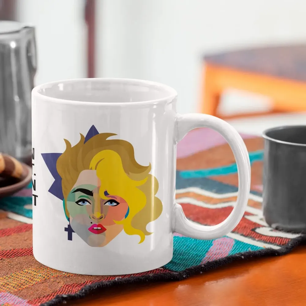 Tasses et mugs - Mug Geo Madonna en anglais - KALIDOSKOPIO