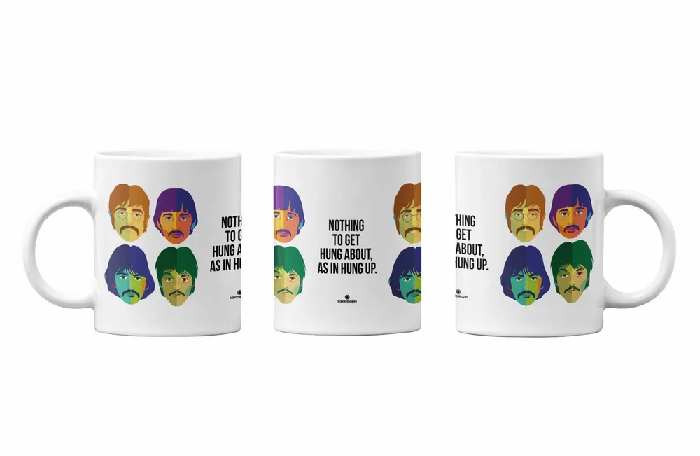 Tasses et mugs - Tasse Geo Beatles en anglais - KALIDOSKOPIO