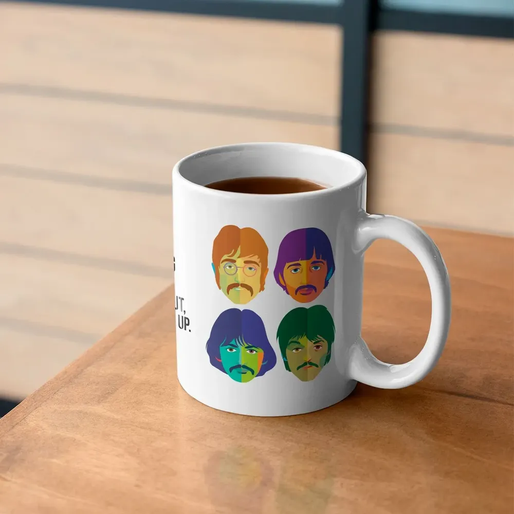Tasses et mugs - Tasse Geo Beatles en anglais - KALIDOSKOPIO