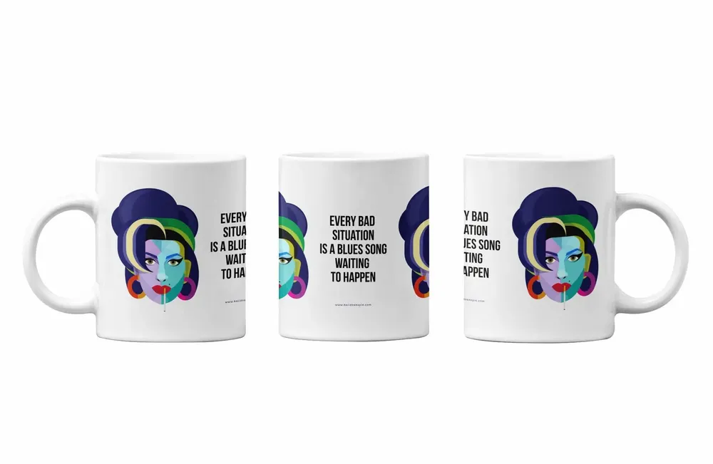 Tasses et mugs - Tasse Geo Amy en anglais - KALIDOSKOPIO