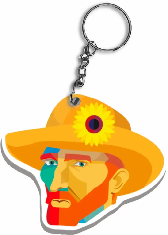 Gifts - Geo Van Gogh Keyring - KALIDOSKOPIO