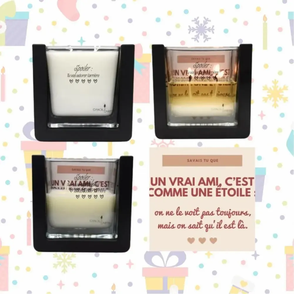 Bougies - Cadeau 🎁 Ami - BOUGIES CANDLEARTH