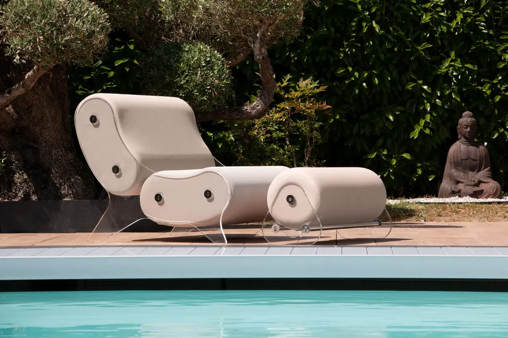 Lawn armchairs - MW06 armchair - Foam seat - Residential and HORECA markets - KUUMO DESIGN