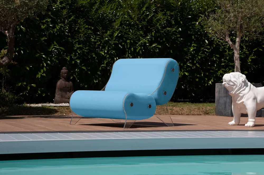Lawn armchairs - MW06 armchair - Foam seat - Residential and HORECA markets - KUUMO DESIGN