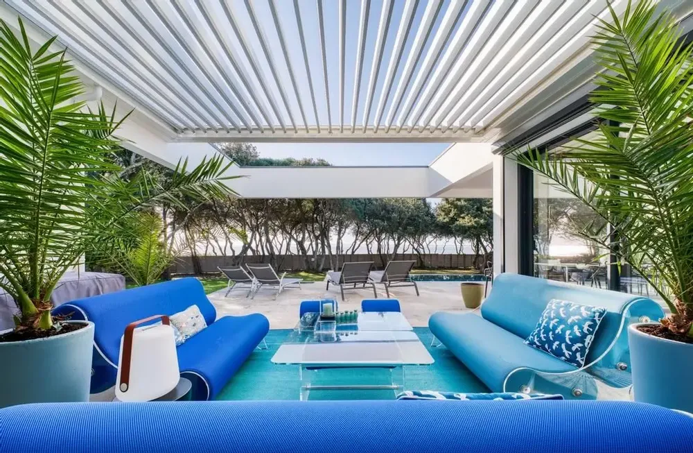 Canapés de jardin - Canapé MW06 - Parois en PMMA Coulé - Marchés résidentiels et HORECA - KUUMO DESIGN