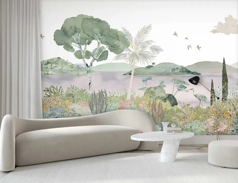 Wallpaper - Laguna panoramic wallpaper - KARIOKAS