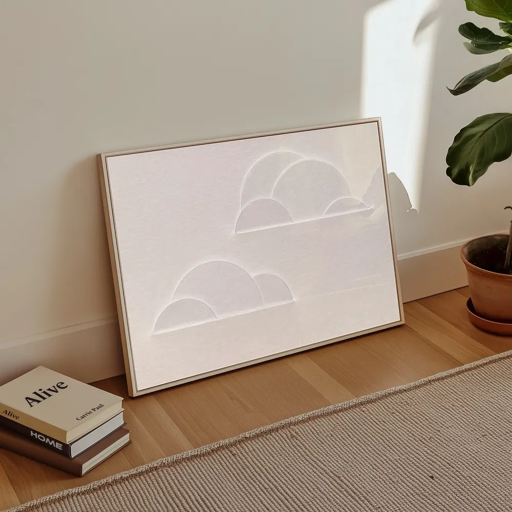 Gifts - NUAGE OISO® Participatory Board Card - White - OISO