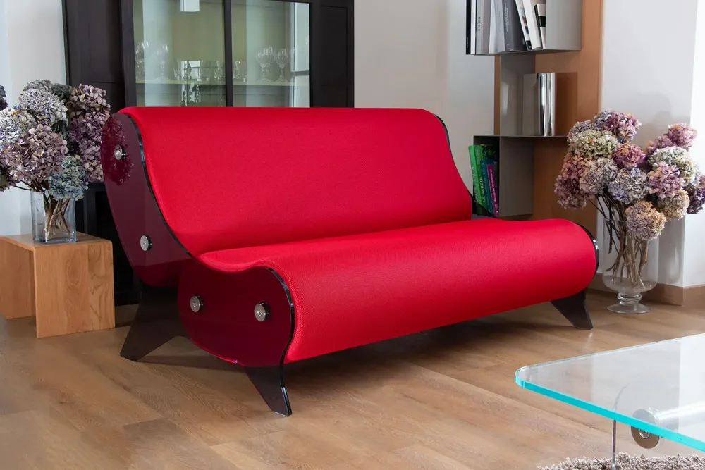 Canapés de jardin - Canapé MW06 - Parois en PMMA Coulé - Marchés résidentiels et HORECA - KUUMO DESIGN