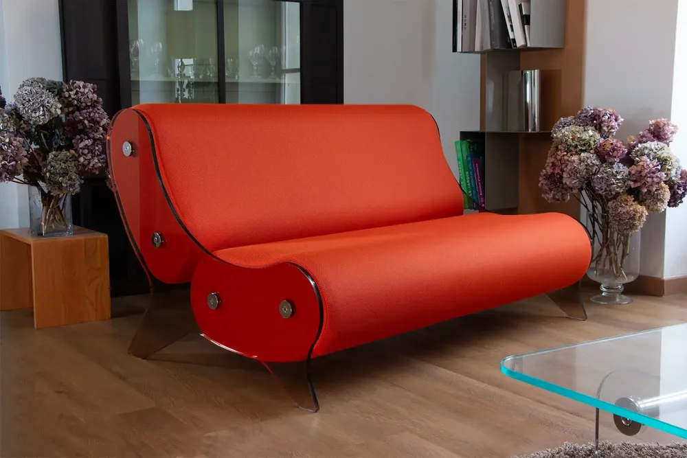 Canapés de jardin - Canapé MW06 - Parois en PMMA Coulé - Marchés résidentiels et HORECA - KUUMO DESIGN