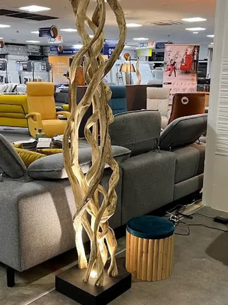 LED modules - WHITE TENDRILL with or without lamp (190 to 2m30)/(1m) - DCAA