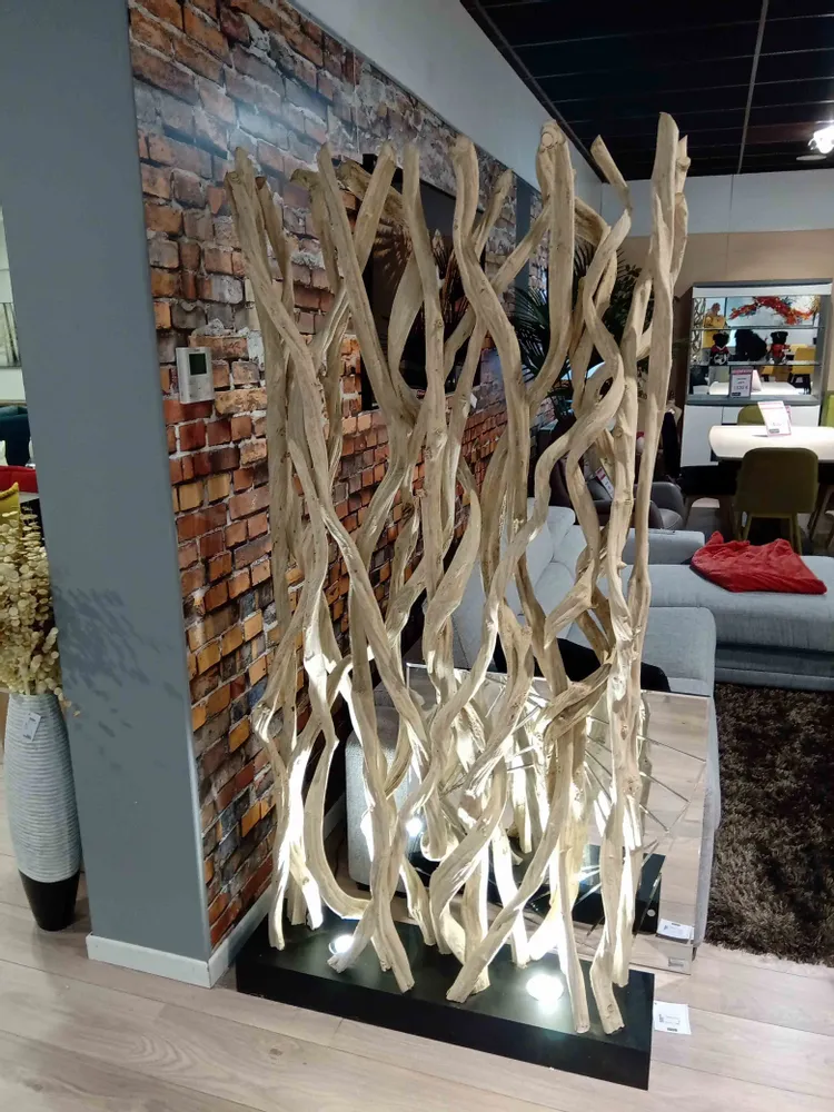 LED modules - WHITE TENDRILL with or without lamp (190 to 2m30)/(1m) - DCAA