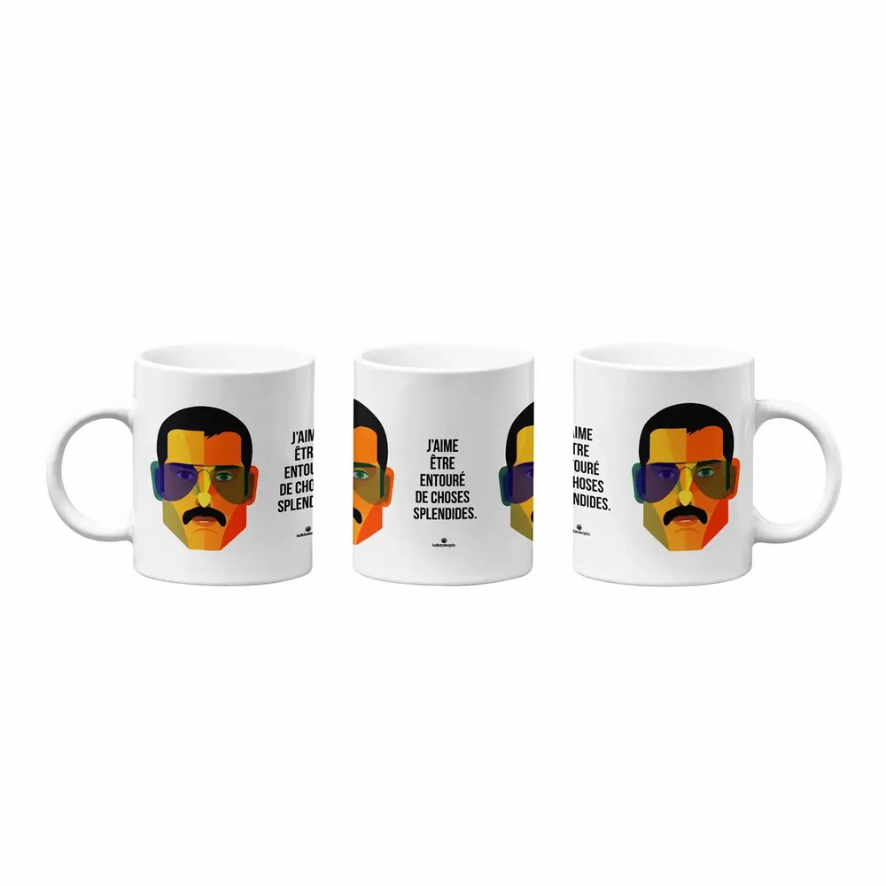 Mugs - Geo Fredy Mug in French - KALIDOSKOPIO