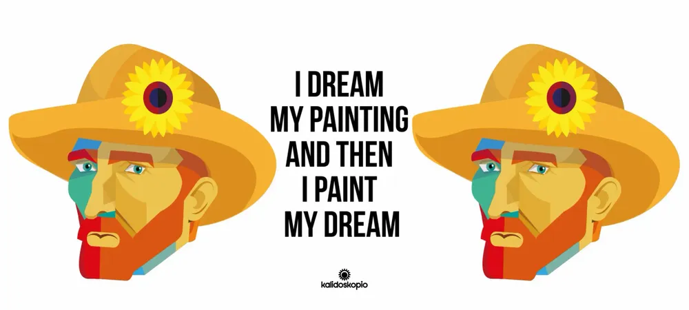 Tasses et mugs - Mug Geo Van Gogh en anglais - KALIDOSKOPIO