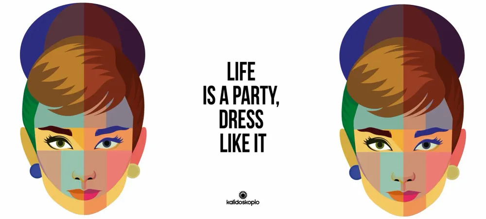 Mugs - Geo Audrey Mug in English - KALIDOSKOPIO