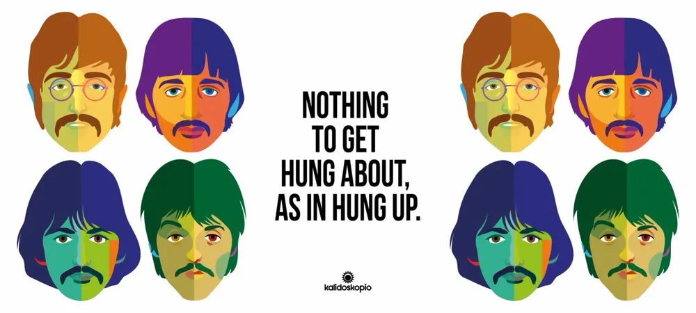 Tasses et mugs - Tasse Geo Beatles en anglais - KALIDOSKOPIO