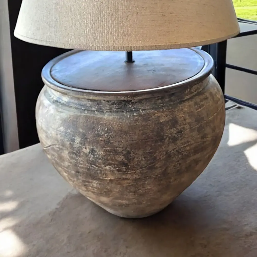 Table lamps - Sol de Serra - Ceramic table lamp - rustic lighting - ARTISAN BY MF