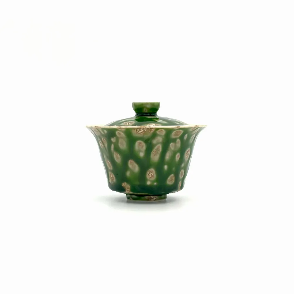 Tea and coffee accessories - Tea Ware Gaiwan | Green Tone - GLAZARA
