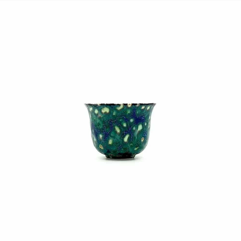 Mugs - Elemental Tea Cup | Green Tone - GLAZARA