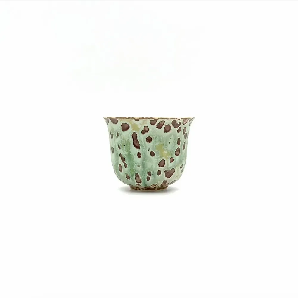 Mugs - Elemental Tea Cup | Green Tone - GLAZARA