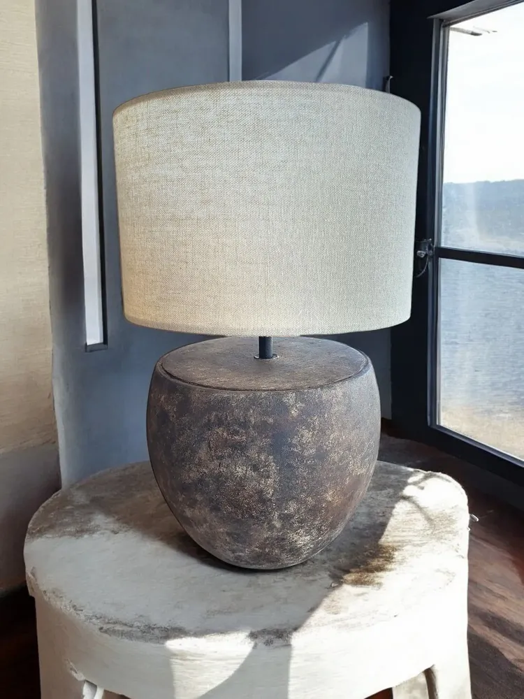 Table lamps - Terra Collection - Terracotta Table lamp - ARTISAN BY MF