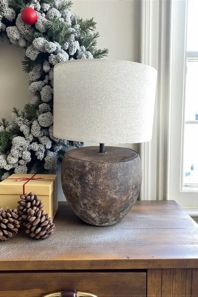 Table lamps - Terra Collection - Terracotta Table lamp - ARTISAN BY MF