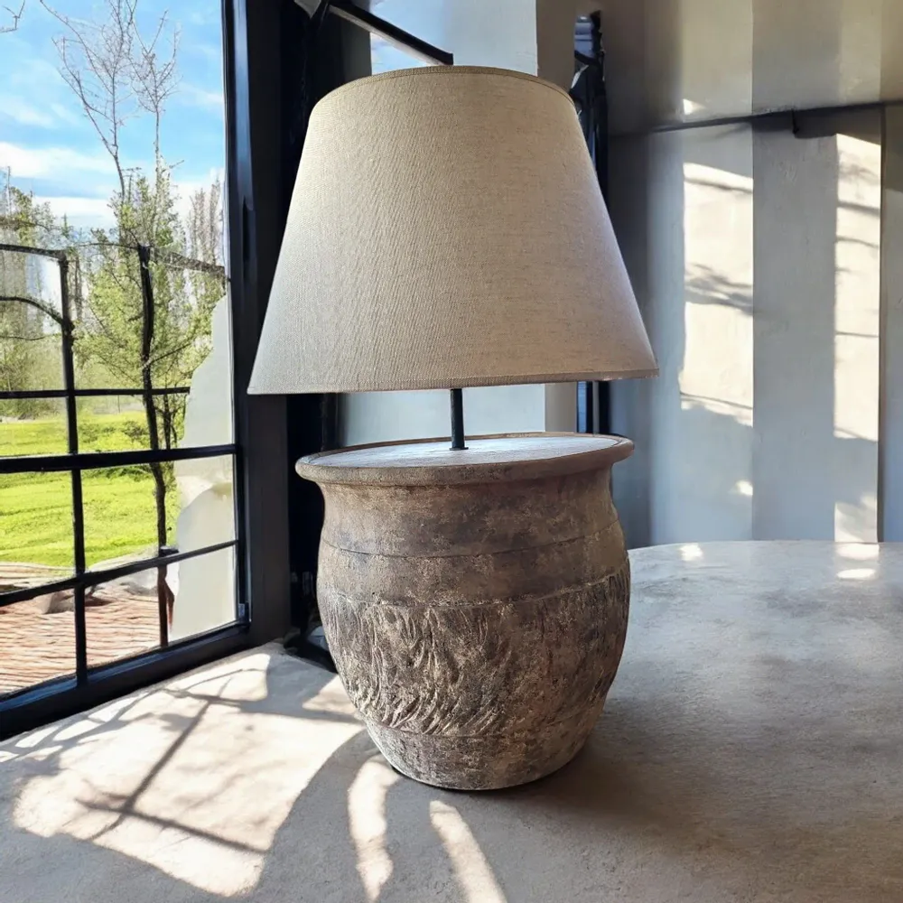 Lampes de table - Luz de Barro | Lampe de table en céramique - éclairage rustique - ARTISAN BY MF