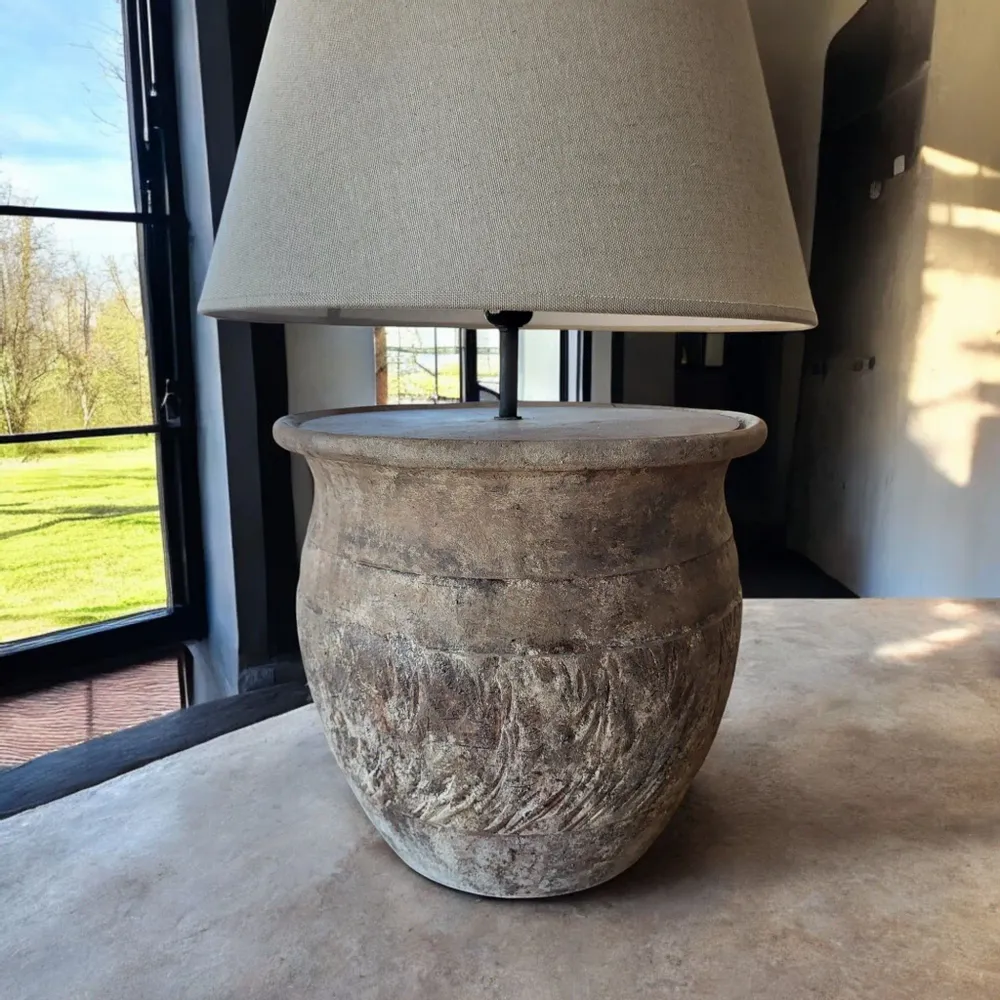Lampes de table - Luz de Barro | Lampe de table en céramique - éclairage rustique - ARTISAN BY MF
