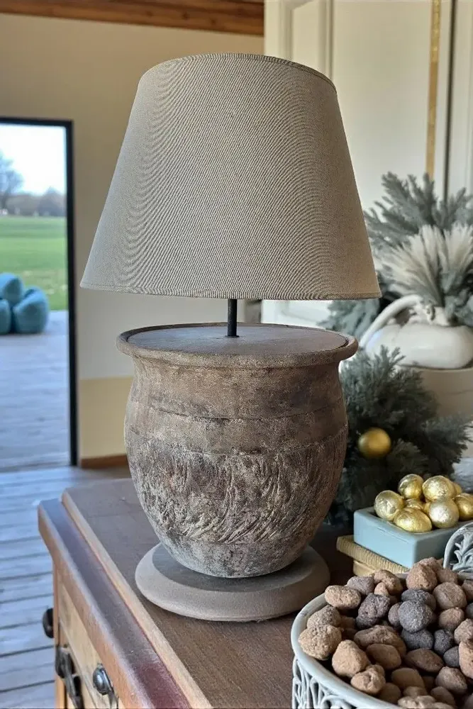 Lampes de table - Luz de Barro | Lampe de table en céramique - éclairage rustique - ARTISAN BY MF