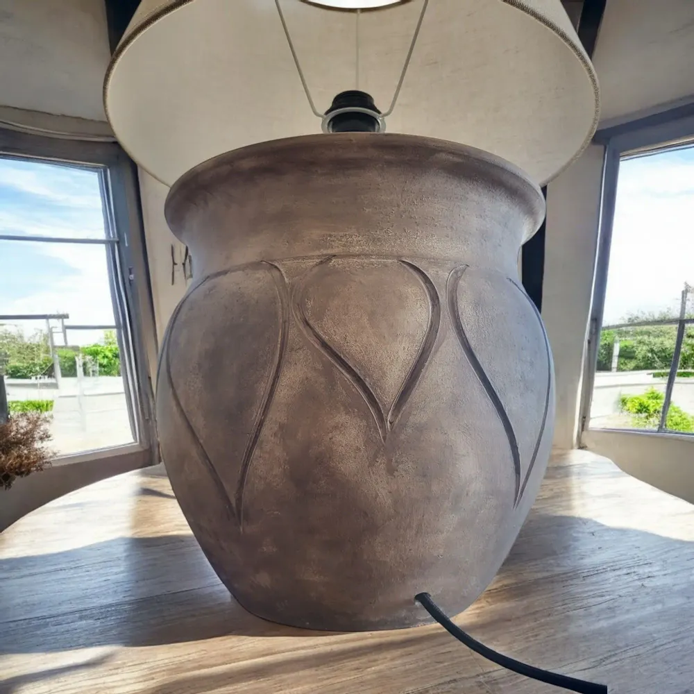 Table lamps - CureMe - Rustic Ceramic Table Lamp - ARTISAN BY MF