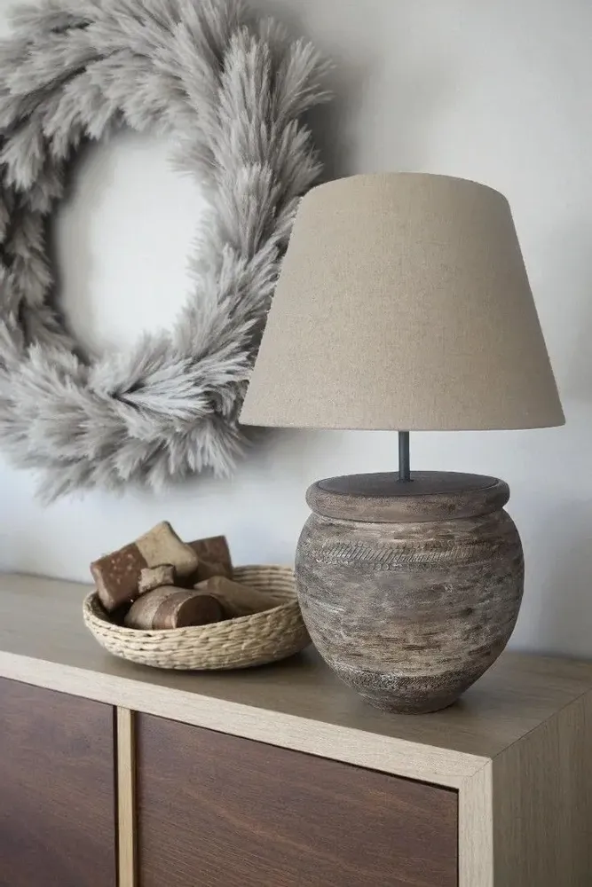 Table lamps - Terracotta Table Lamp N°LC37 - ceramic floor lamp - ARTISAN BY MF