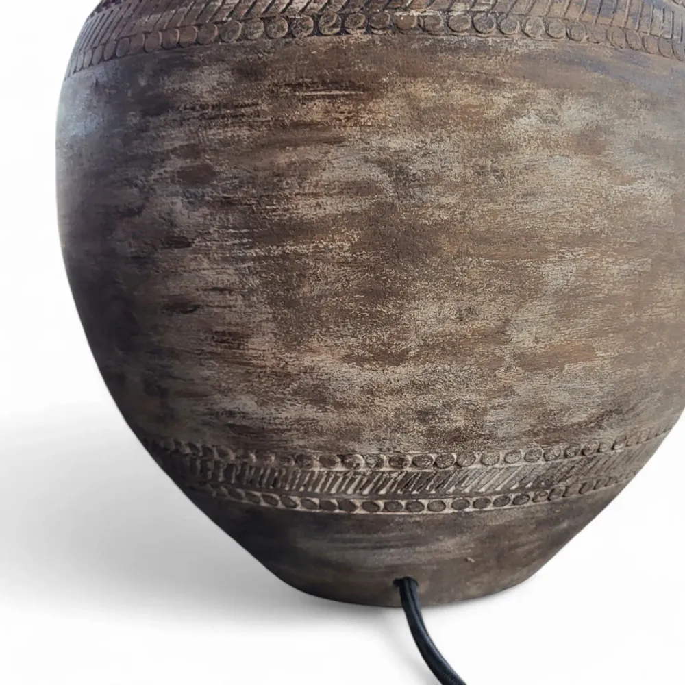 Table lamps - Terracotta Table Lamp N°LC37 - ceramic floor lamp - ARTISAN BY MF