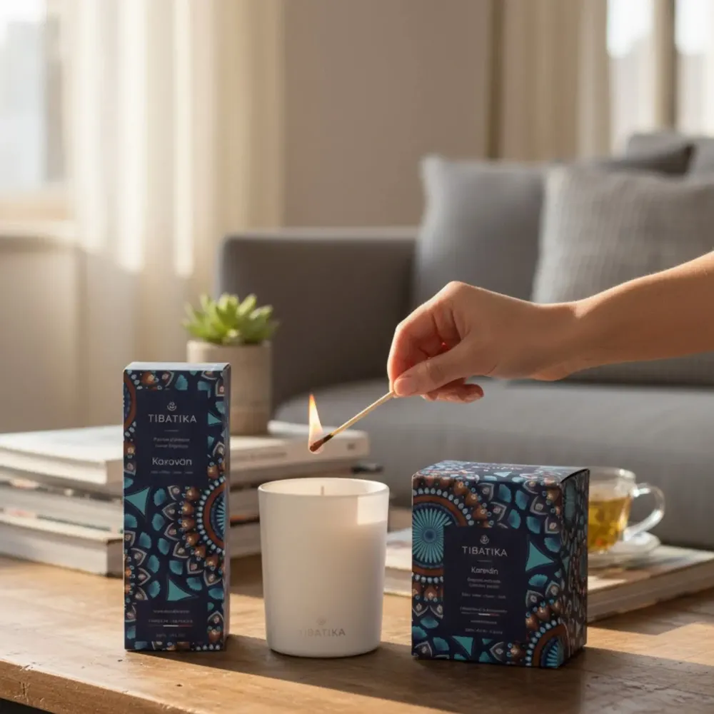 Gifts - Scented candle - KARAVAN - TIBATIKA