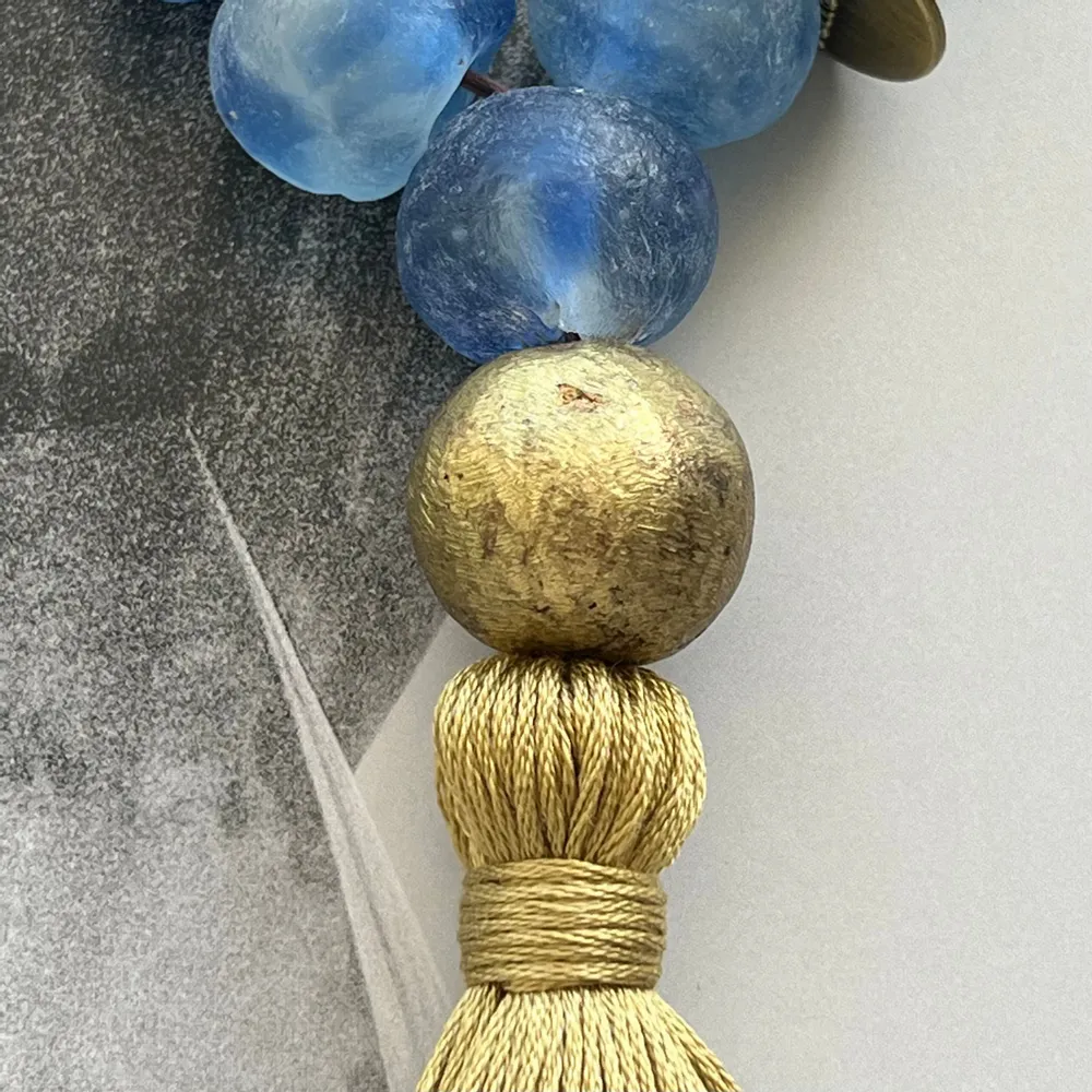 Decorative objects - Prayer Bead Sculpture in glass - STUDIO JULIA ATLAS