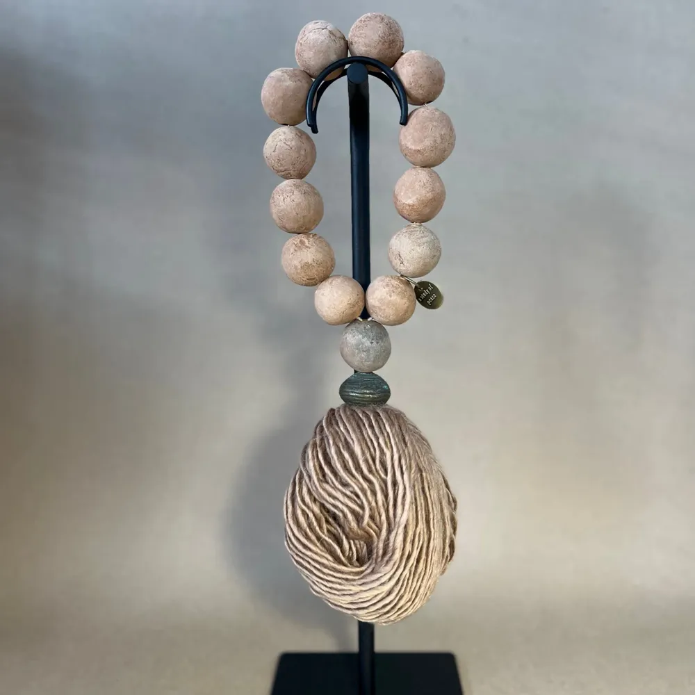 Ceramic - Prayer bead sculpture in ceramic - STUDIO JULIA ATLAS