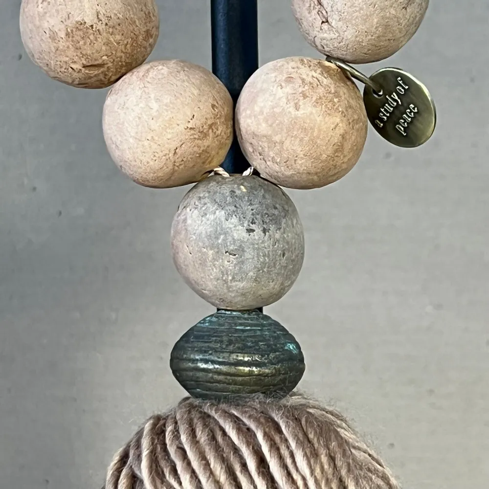 Ceramic - Prayer bead sculpture in ceramic - STUDIO JULIA ATLAS