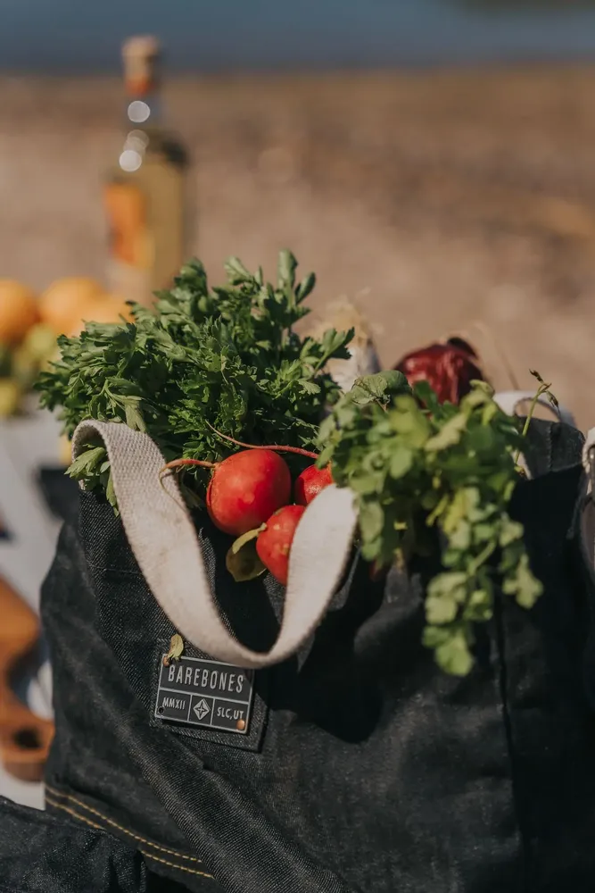 Bags and totes - Neelum Black Denim Family - BAREBONES