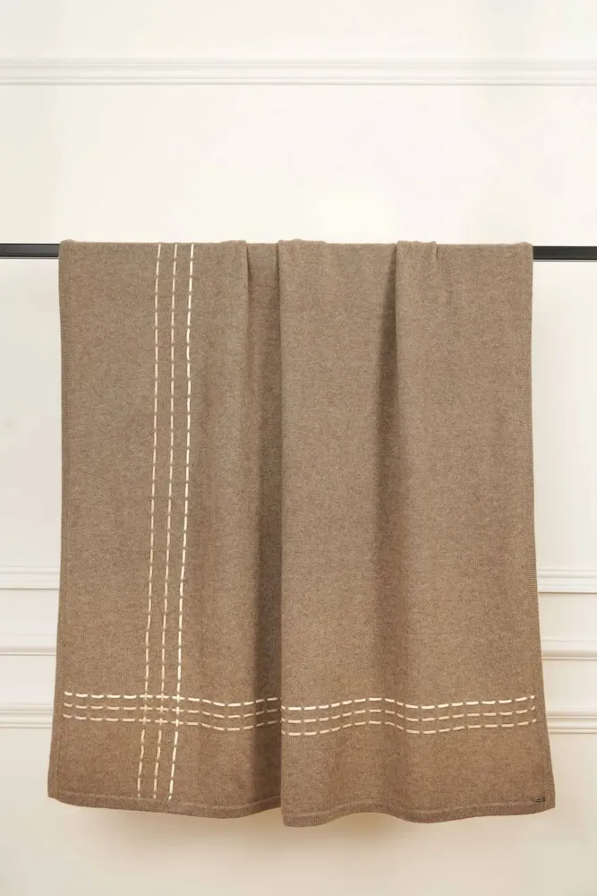 Homewear - Dakh Throw - MUNKH CASHMERE MONGOLIA