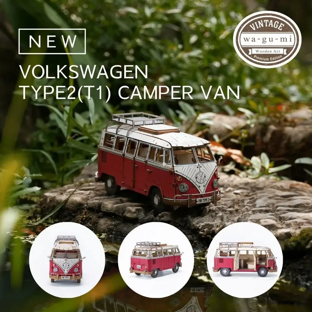 Produits sous licence  - wa-gu-mi™️ Volkswagen Type 2 (T1)  Camper Van - AZONE CO.,LTD.