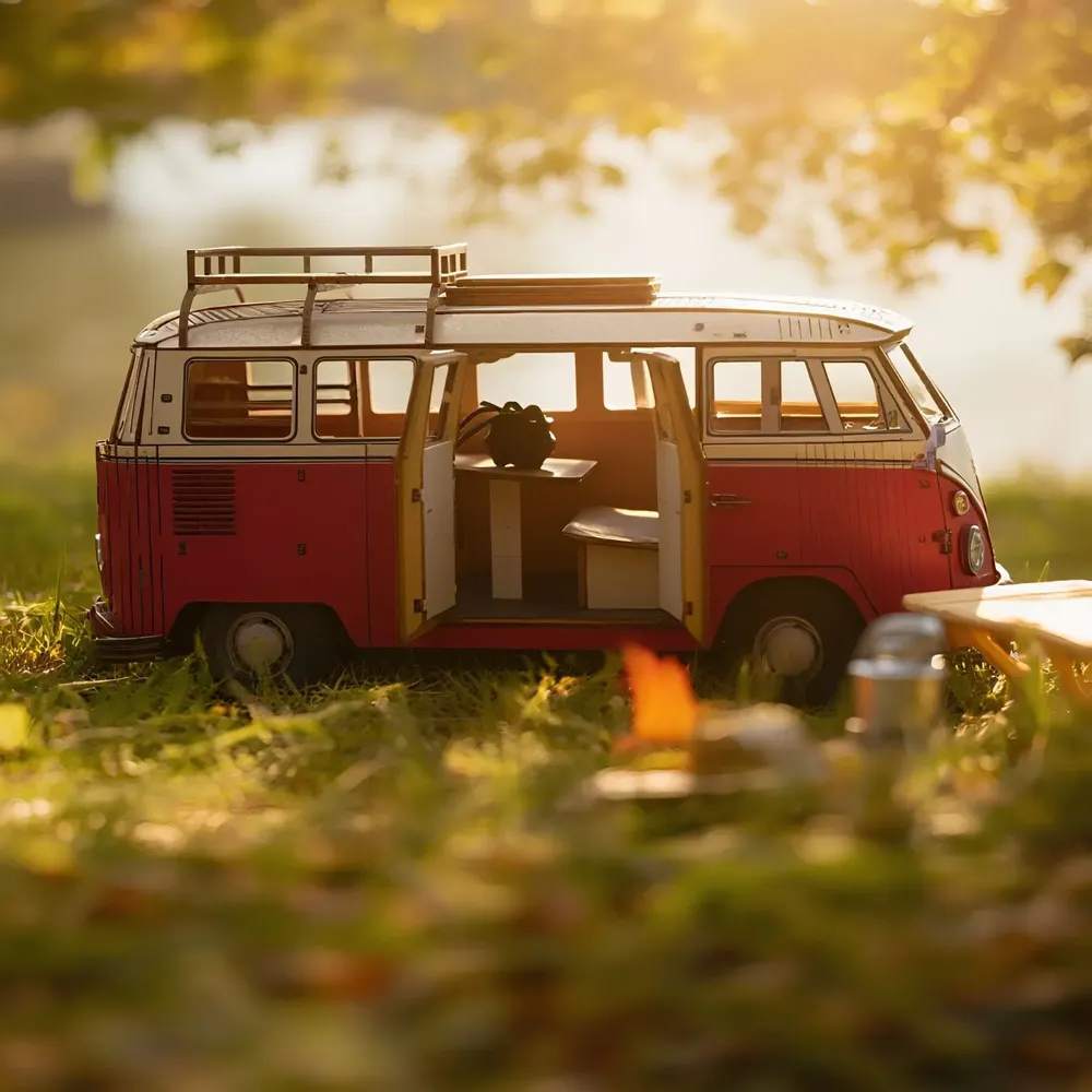Produits sous licence  - wa-gu-mi™️ Volkswagen Type 2 (T1)  Camper Van - AZONE CO.,LTD.