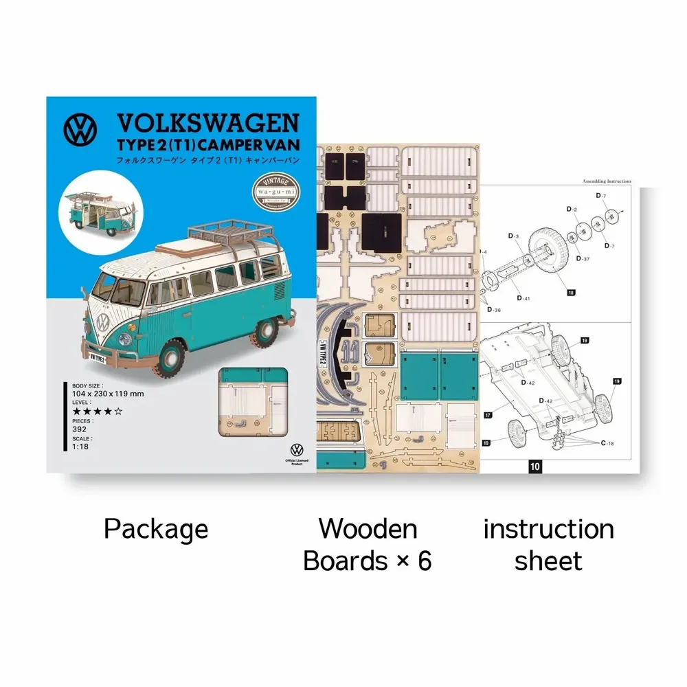 Produits sous licence  - wa-gu-mi™️ Volkswagen Type 2 (T1)  Camper Van - AZONE CO.,LTD.