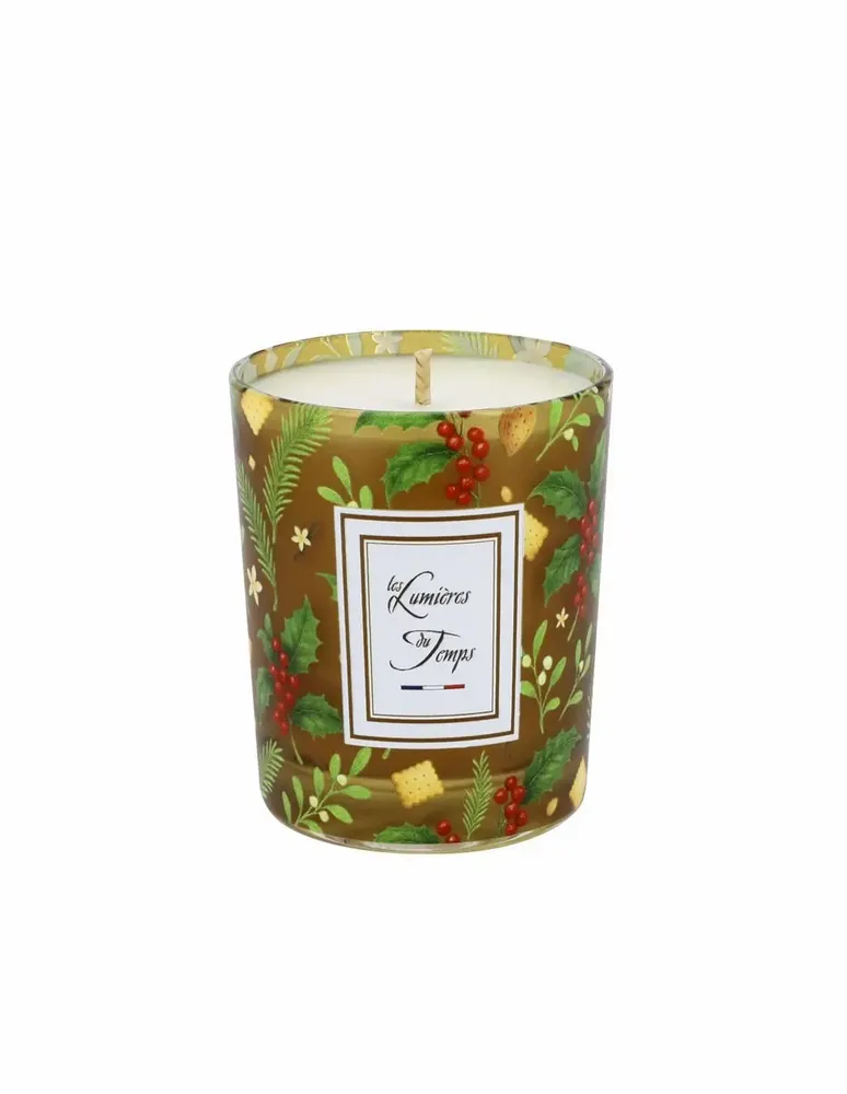 Candles - Winter Lights Candle 180g Enchanted Cookies - LES LUMIERES DU TEMPS